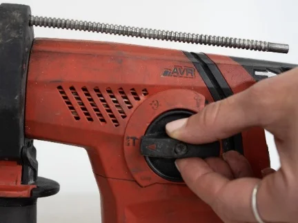 Einstellung Schlagbohrmaschine – Detail